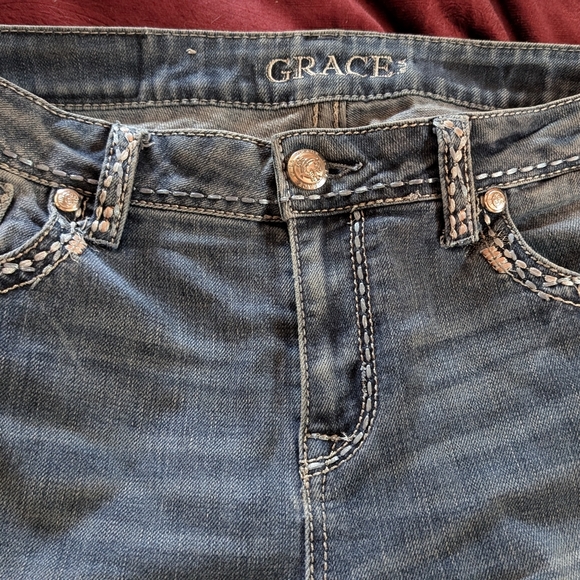 Grace in LA jeans easy fit size 31 - Picture 2 of 8